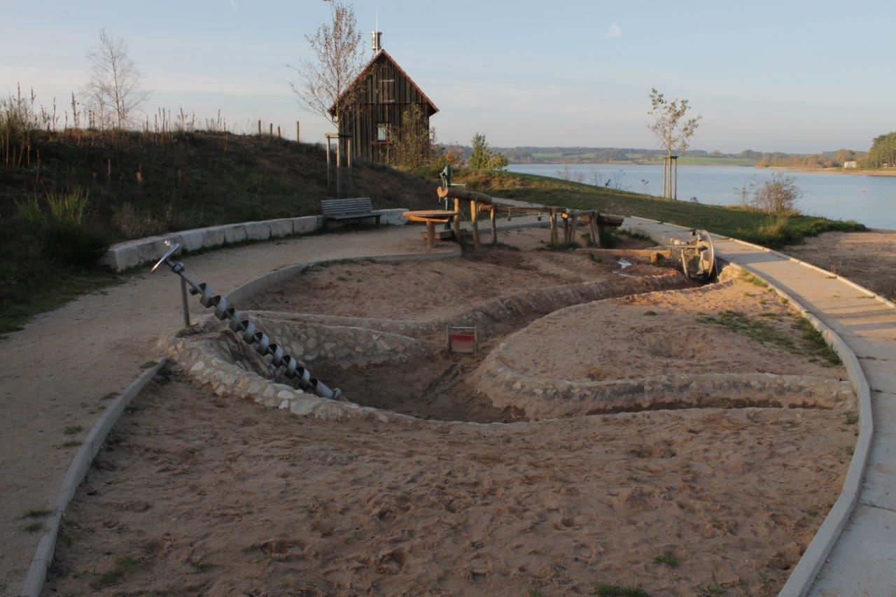 Sandspielplatz im Seezentrum Heuberg